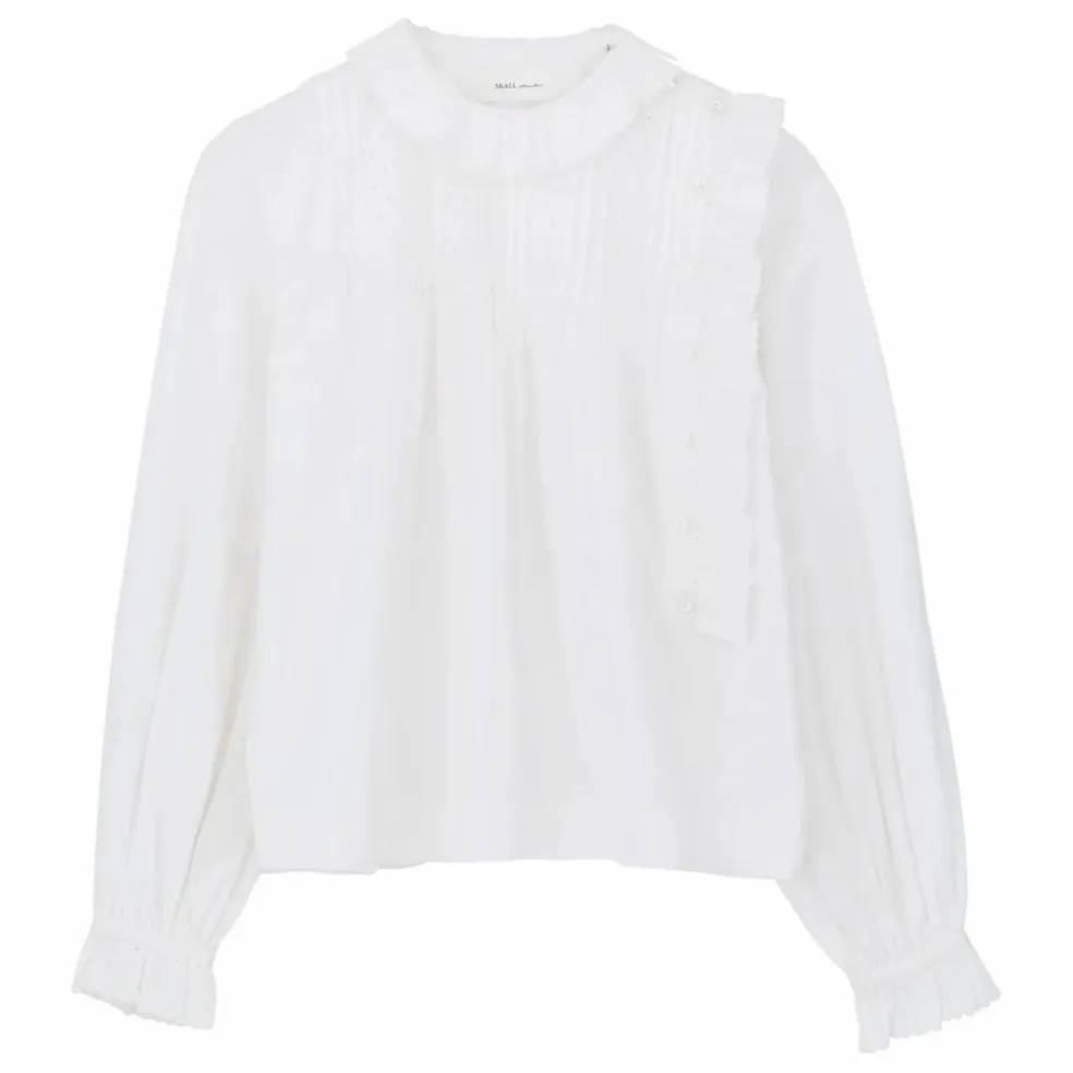 Blouse Iris Coton Bio | Blanc optique