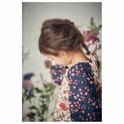 Blouse Iris Fleurie | Bleu marine