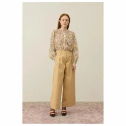 Blouse Jeanne Coton Bio - Collection Femme | Crème