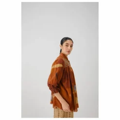 Blouse Judy Foliage | Terracotta