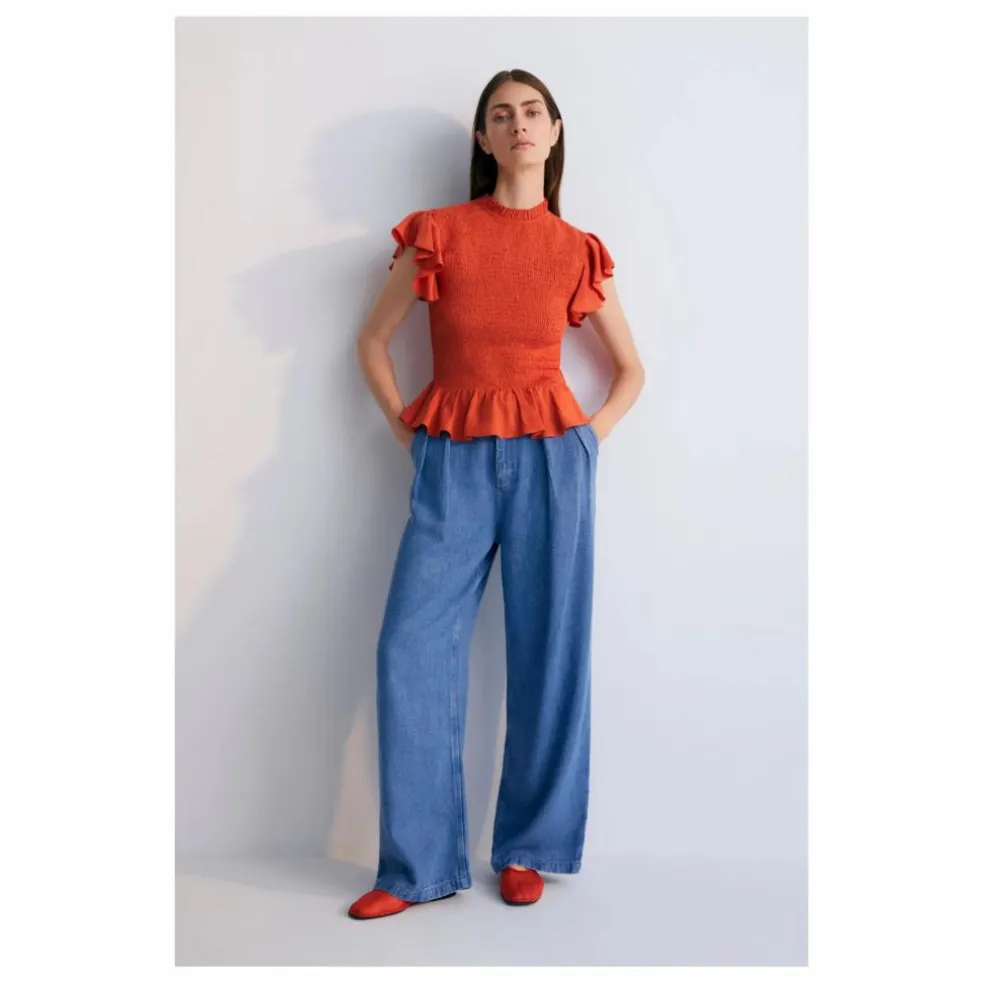 Blouse Katerina - Collection Femme | Orange
