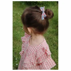 Blouse Kim Volant Coton Bio | Rose