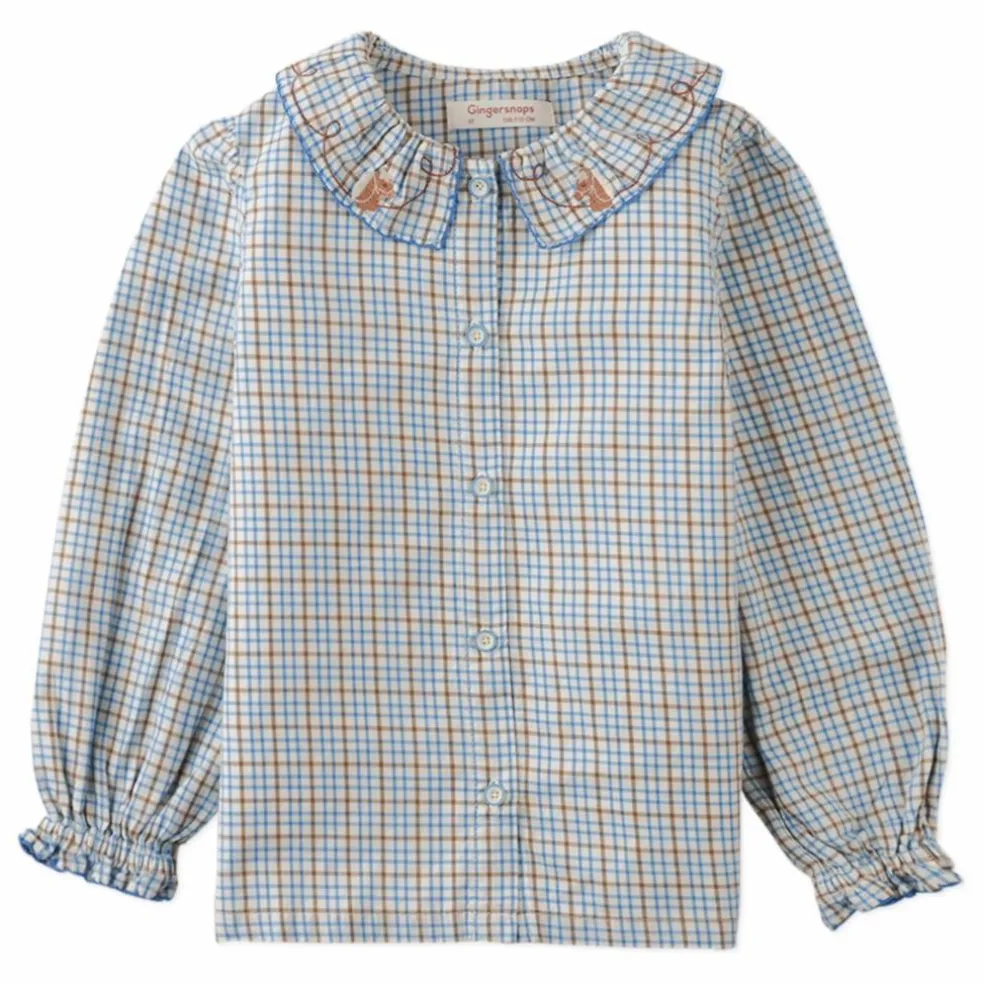 Blouse Laurel | Bleu