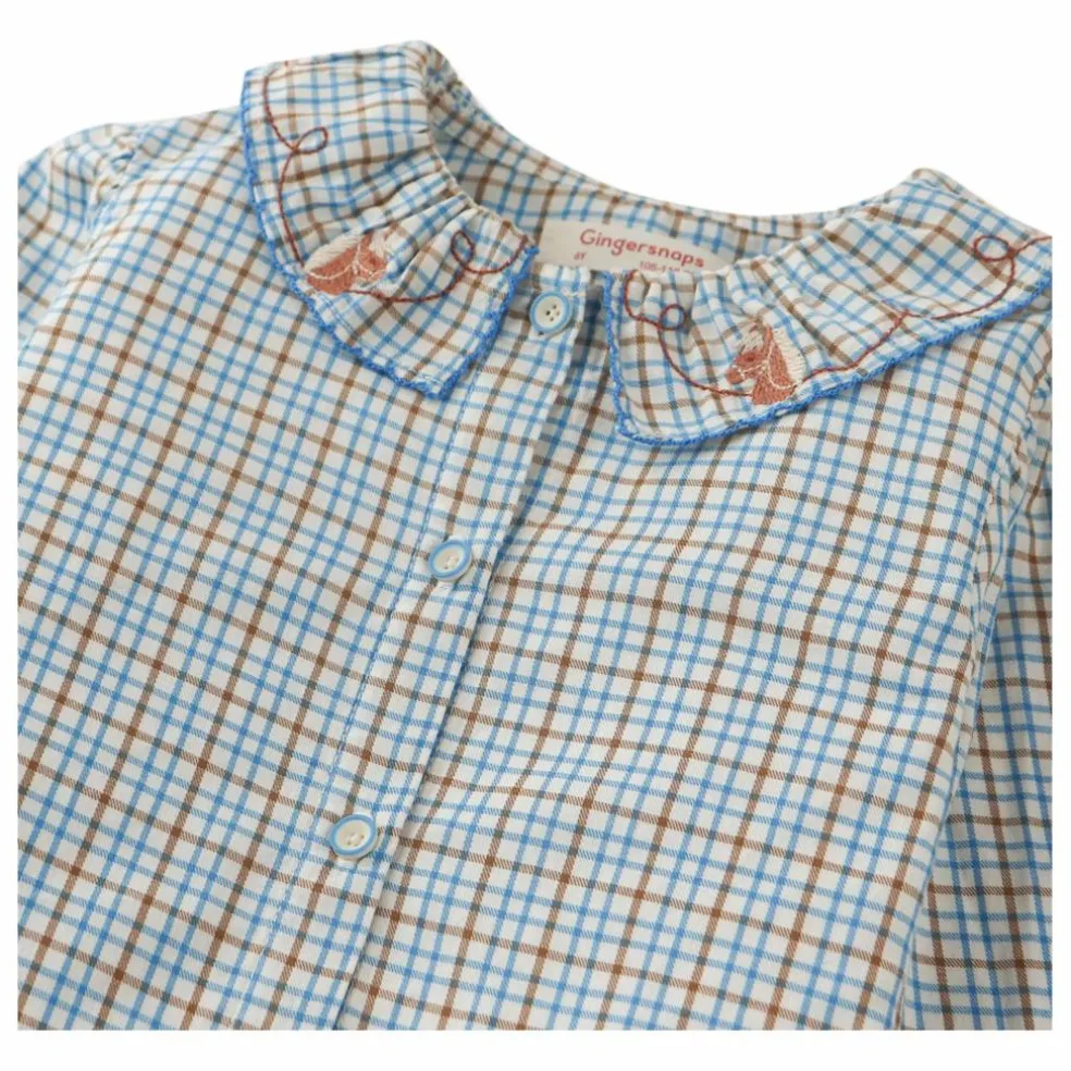 Blouse Laurel | Bleu