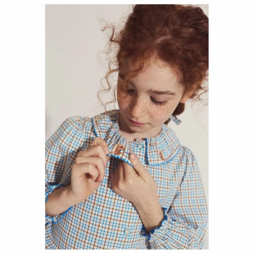 Blouse Laurel | Bleu