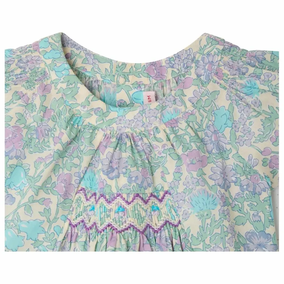 Blouse Laurie Liberty Coton Bio | Vert d'eau