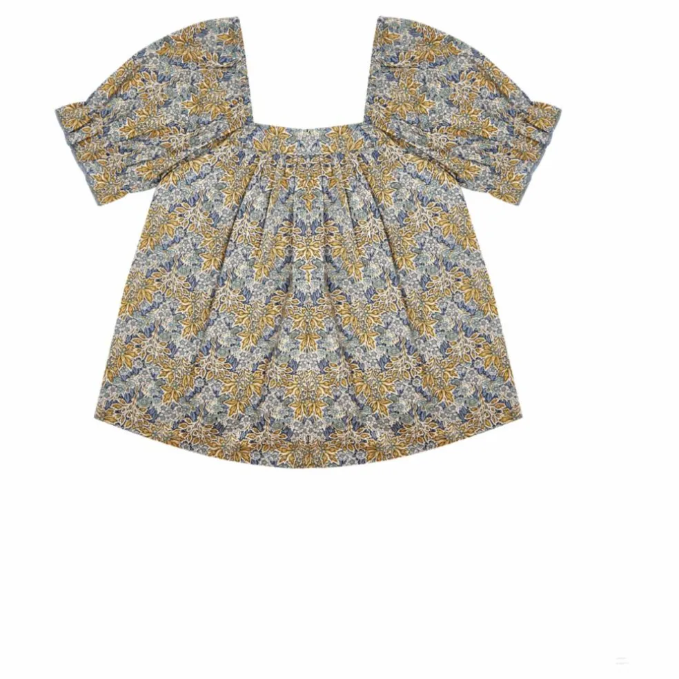 Blouse Liberty | Bleu Vert