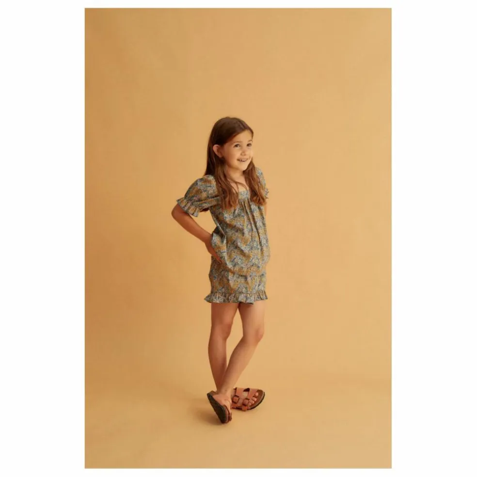 Blouse Liberty | Bleu Vert