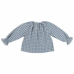 Blouse Lola Vichy | Bleu