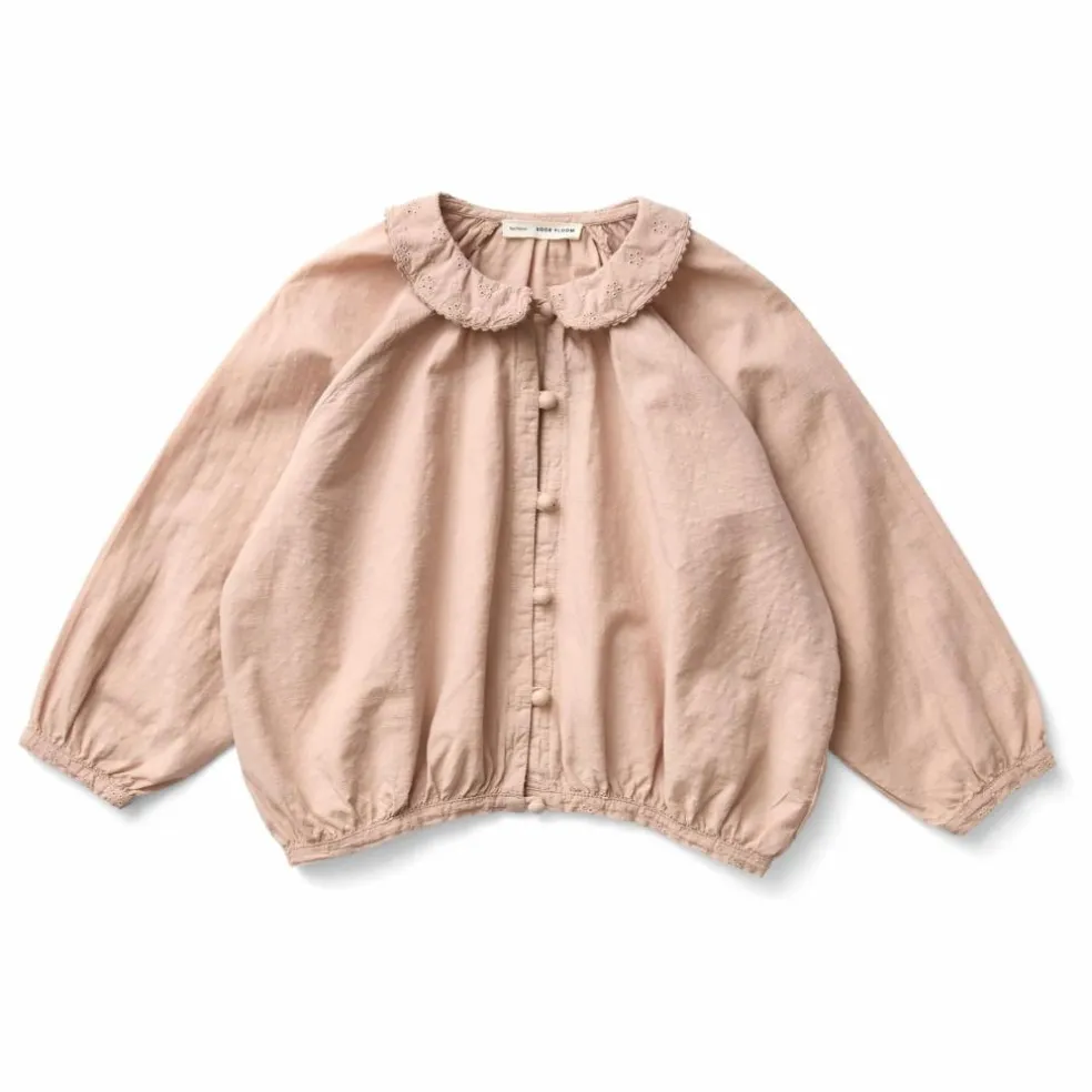 Blouse Lora Coton Bio | Rose pâle