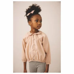 Blouse Lora Coton Bio | Rose pâle