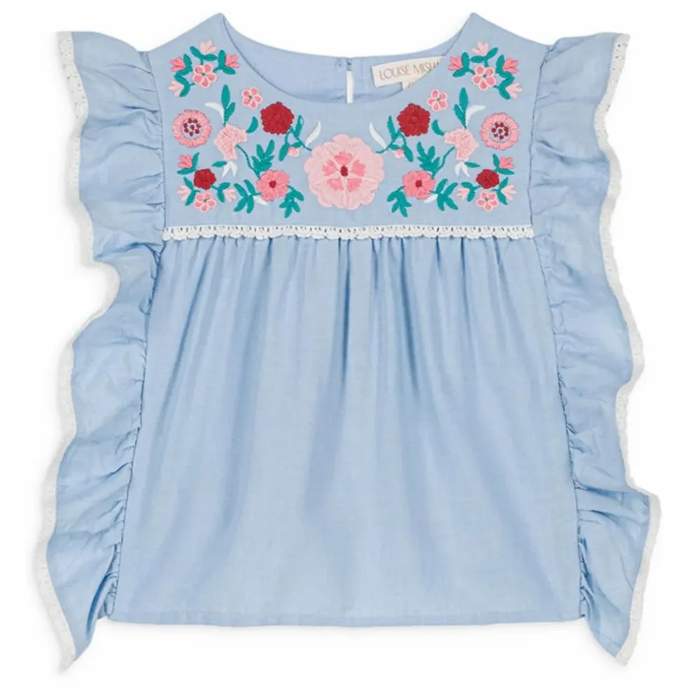 Blouse Mala | Bleu