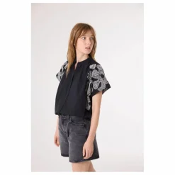 Blouse Maya Dune Brodée | Noir