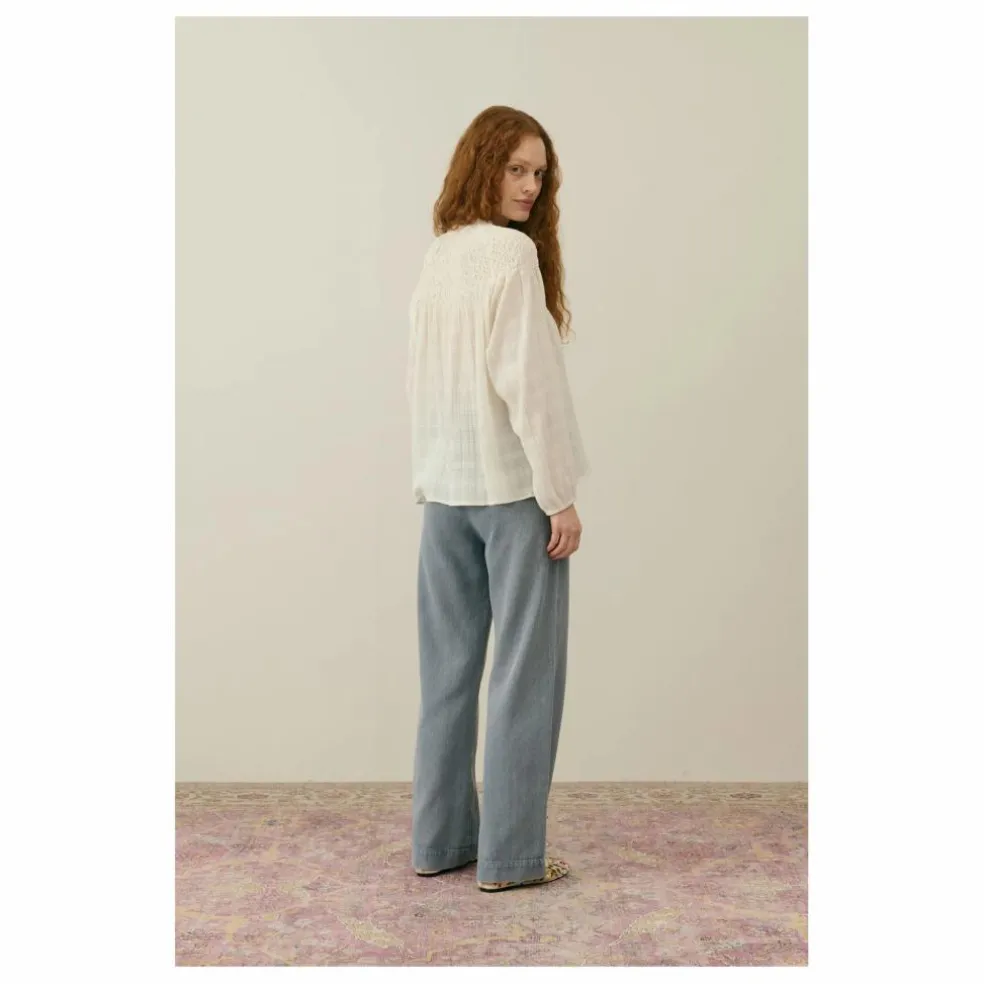 Blouse Nicoletta - Collection Femme | Blanc