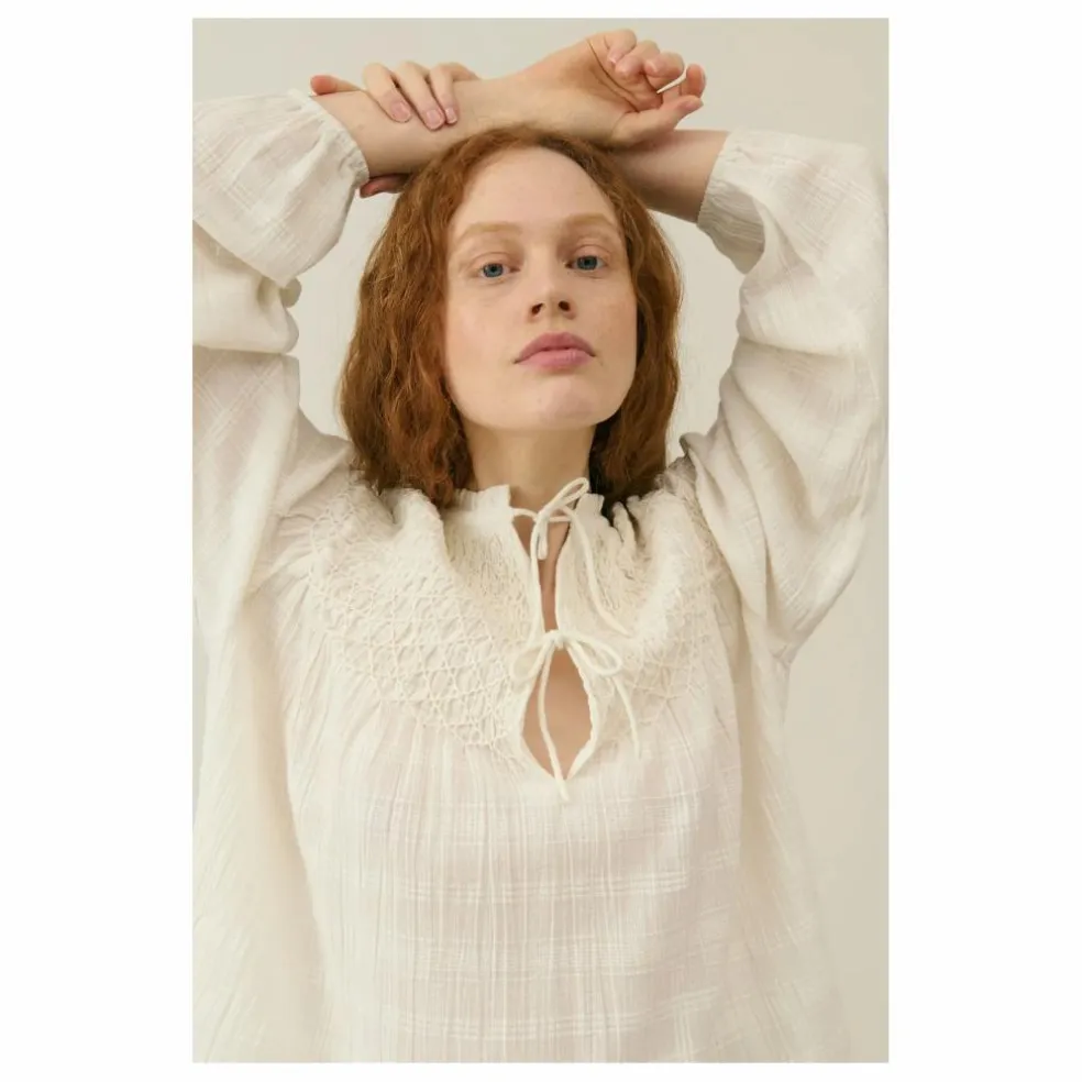 Blouse Nicoletta - Collection Femme | Blanc