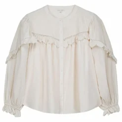 Blouse Noelianne Popeline de Coton Bio - Collection Femme | Crème