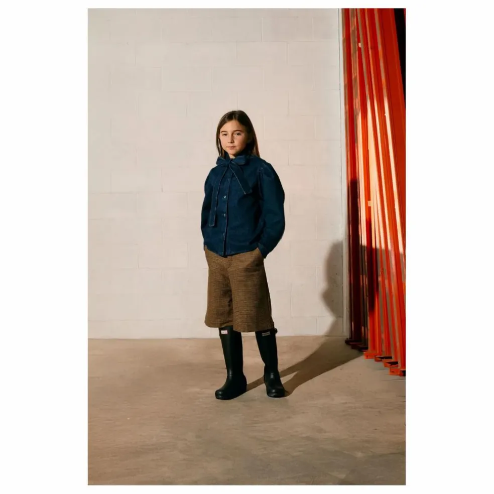 Blouse Nœud | Denim