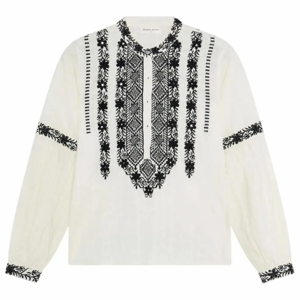 Blouse Orchid Bruna | Blanc