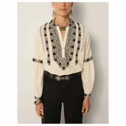 Blouse Orchid Bruna | Blanc