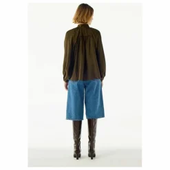 Blouse Paxos Soie | Vert foncé
