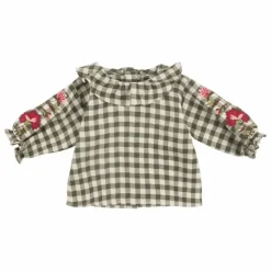 Blouse Petite Vichy | Vert