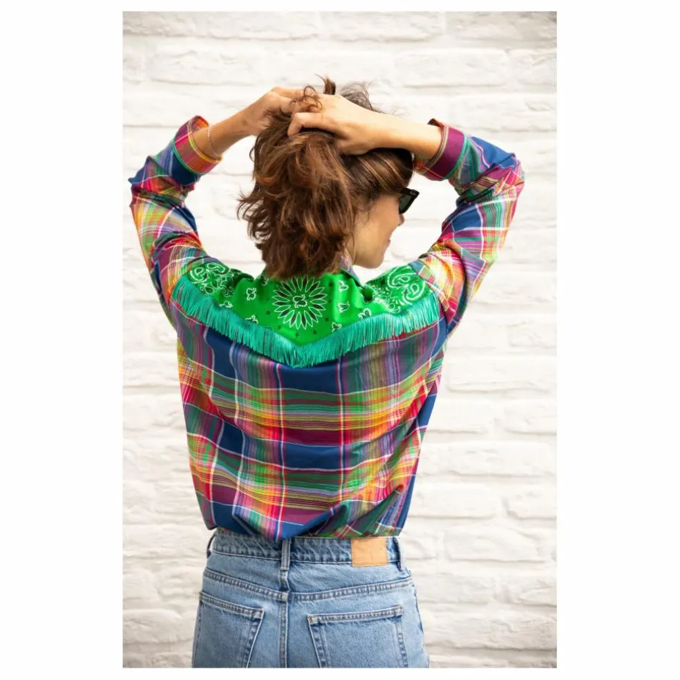 Blouse Ranch Rihanna | Bleu marine