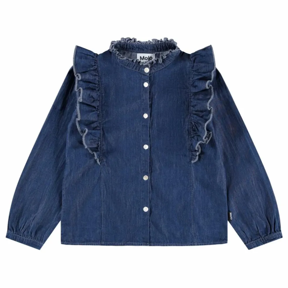 Blouse Raphaella Coton Bio | Bleu marine