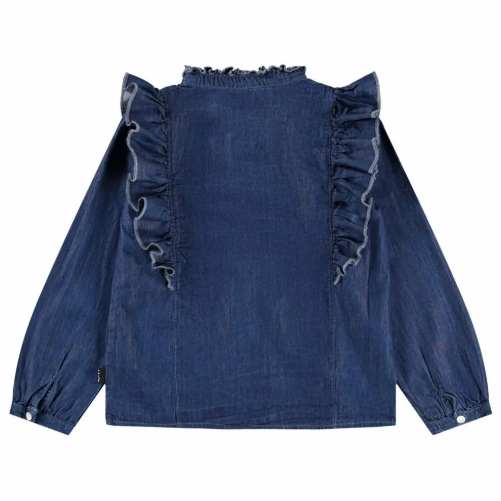 Blouse Raphaella Coton Bio | Bleu marine