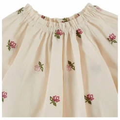 Blouse Roses Brodées | Crème