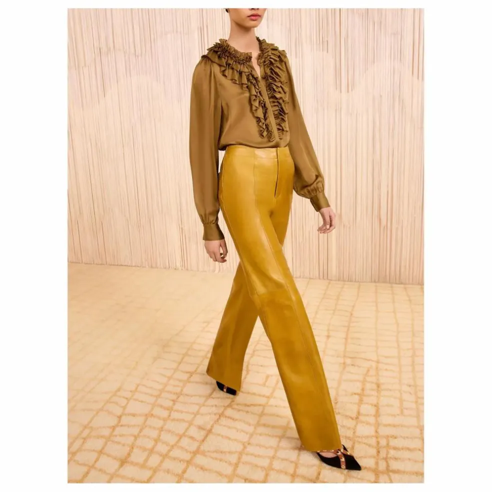 Blouse Rouen Soie | Bronze