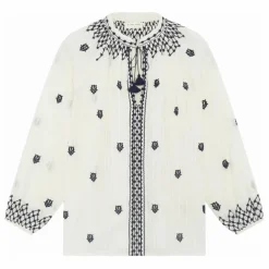 Blouse Santorini Sybille | Blanc