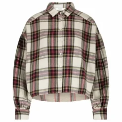 Blouse Sarah Carreaux | Blanc