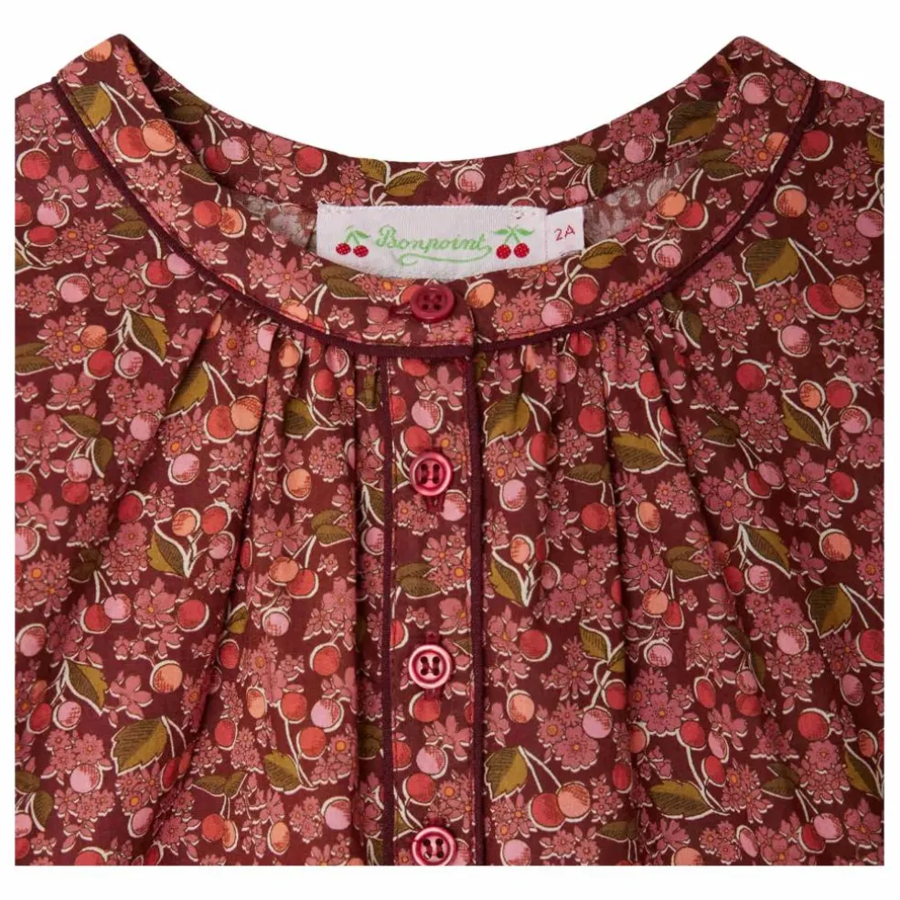 Blouse Saxo Liberty Coton Bio | Mauve