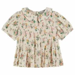 Blouse Smockée Printemps | Ecru