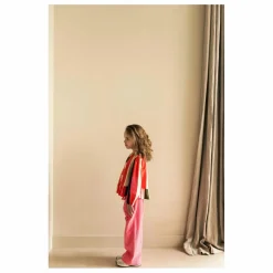 Blouse Sofie Rayée Popeline | Rose