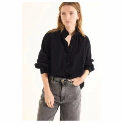 Blouse Soline Velours Côtelé | Noir