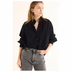 Blouse Soline Velours Côtelé | Noir