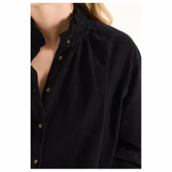 Blouse Soline Velours Côtelé | Noir