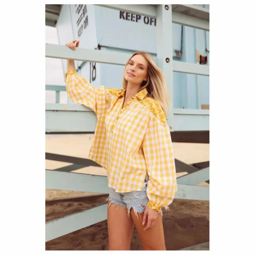 Blouse Timeless Emilie | Jaune