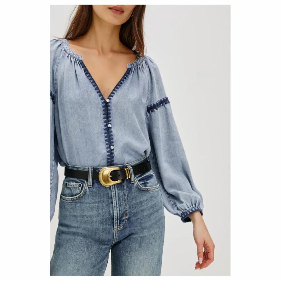 Blouse Toshi | Bleu ciel
