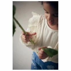Blouse Tubi Gaze de Coton | Ecru
