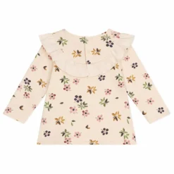Blouse Tubique Volant | Beige
