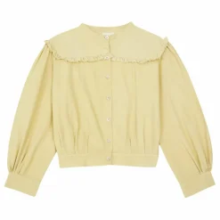 Blouse Unie Coton Bio | Vanille
