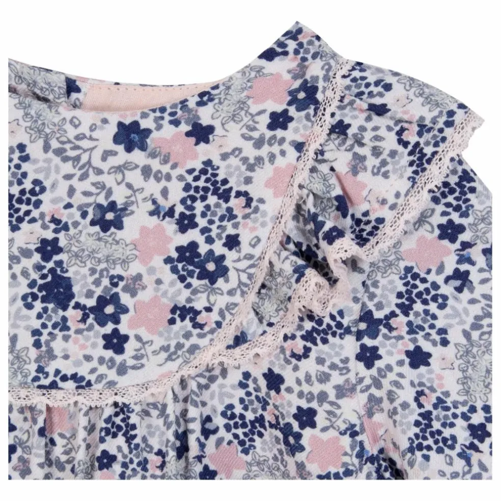 Blouse Volants | Bleu