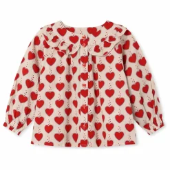 Blouse Winter Heart | Ecru
