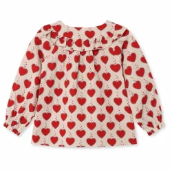 Blouse Winter Heart | Ecru
