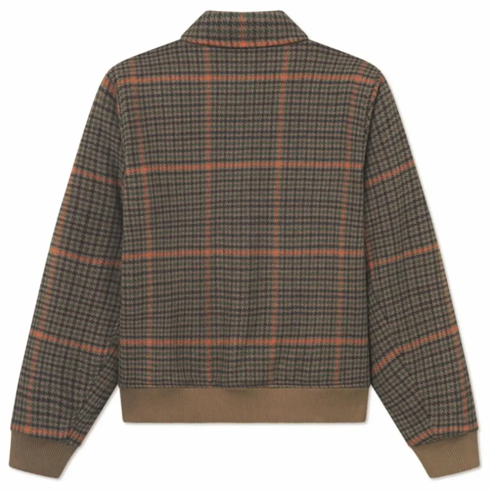Blouson Bomber Varsity | Marron