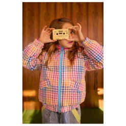 Blouson Réversible Rainbow Gingham | Rose