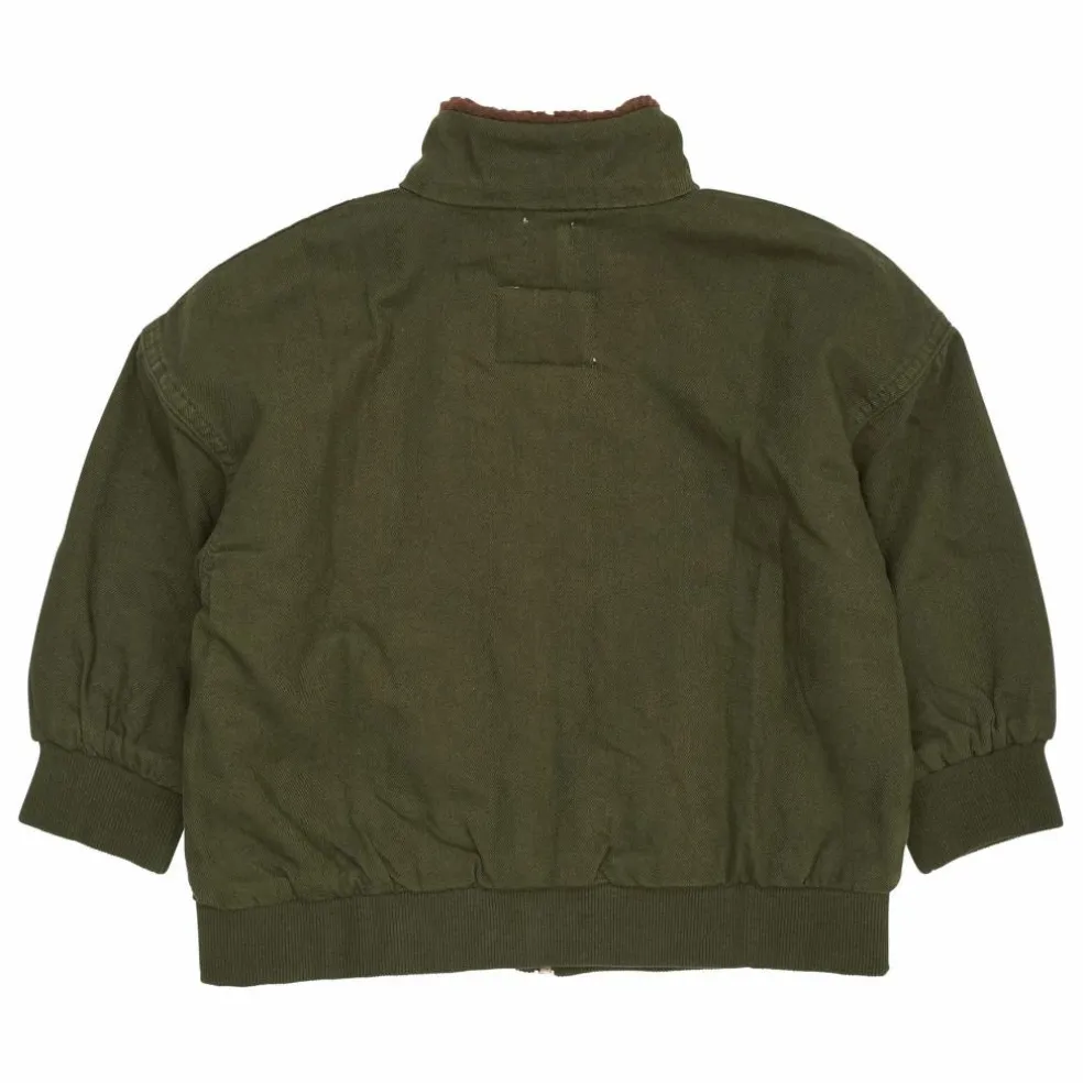 Blouson Twill Coton Bio | Khaki