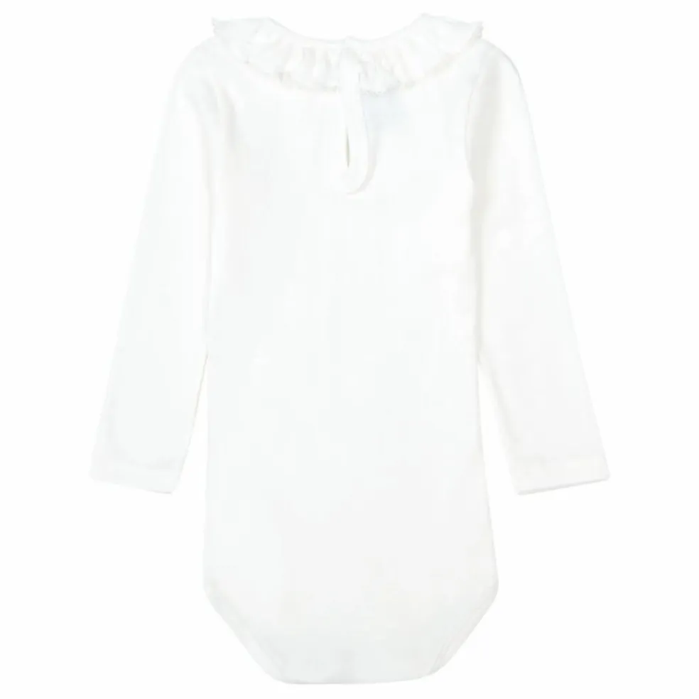 Body Col Claudine Coton Bio | Blanc